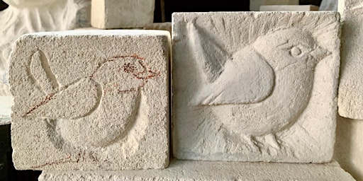 Introduction to relief carving in soft stone - Creative Pursuits Festival | Crystal Lake Park