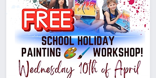 Ages 12-25 FREE School Holiday Painting Workshop | The Robin Hood Inn