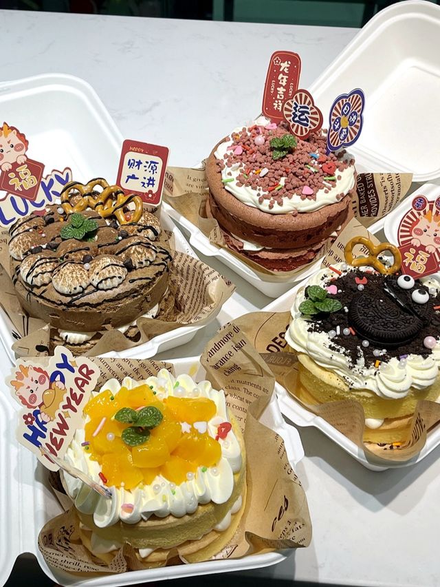 大鴨DIY手工坊 2024新春4寸便當蛋糕製作（2盒裝，動物奶油）熱銷款！|展覽休閒 | 上海大鴨手工課程