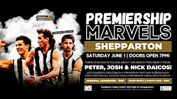 Premiership Marvels ft Peter, Josh & Nick Daicos LIVE at GV Hotel, Shepp! | GV Hotel