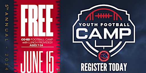 JONATHAN JONES NEXT STEP FOUNDATION 5TH ANNUAL FREE YOUTH FOOTBALL CAMP | Carrollton High School
