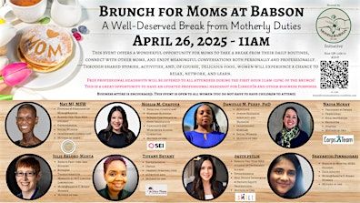 Brunch for Moms at Babson: A Well-Deserved Break from Motherly Duties | Olin Hall