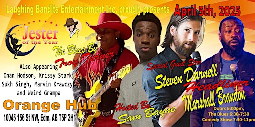 Laughing Bandits Comedy Show - Starring Marshall Brandon & Friends | The Orange Hub