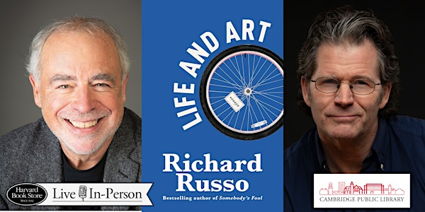 Richard Russo at the Cambridge Public Library | Cambridge Public Library