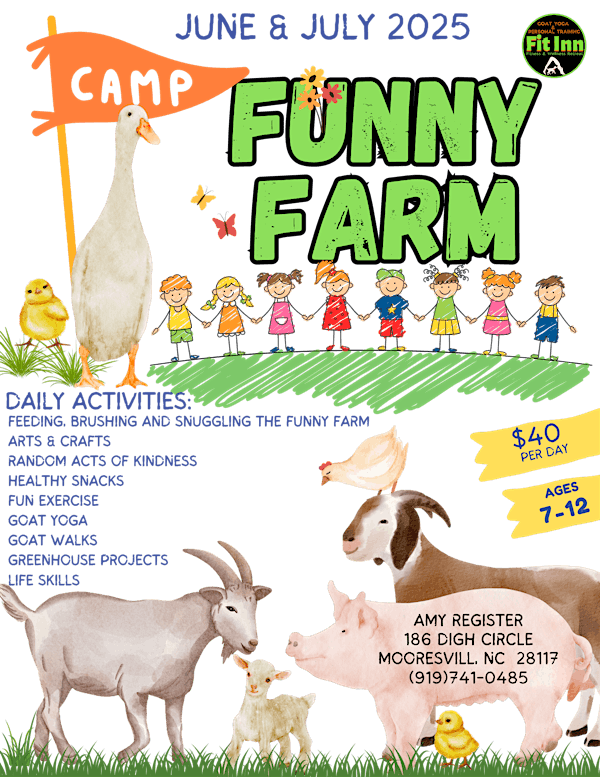 Camp FUNNY FARM WEEK! | Fit Inn
