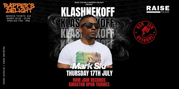 Klashnekoff Live at Ram Jam Records - July 17th 2025 | Ram Jam Records
