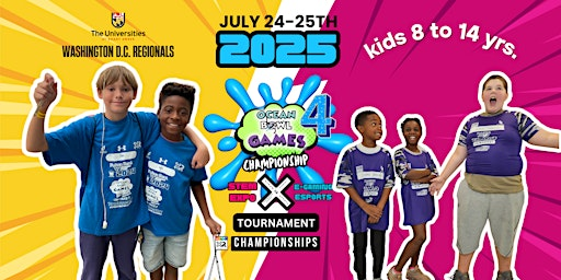 The Ocean Bowl  Games: STEM E-gaming/Esports Washington D.C. Regionals 2025 | The Universities at Shady Grove