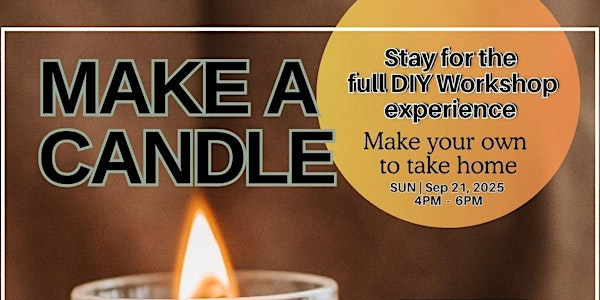 Scent & Sip: A Candle Making Experience | The Wellness Studio by Cicco Aroma