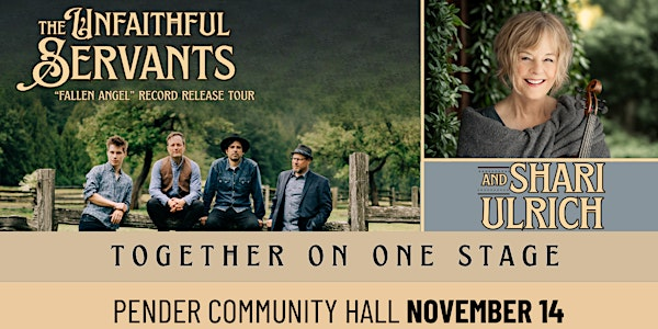 Shari Ulrich & The Unfaithful Servants | Pender Island | Pender Islands Community Hall