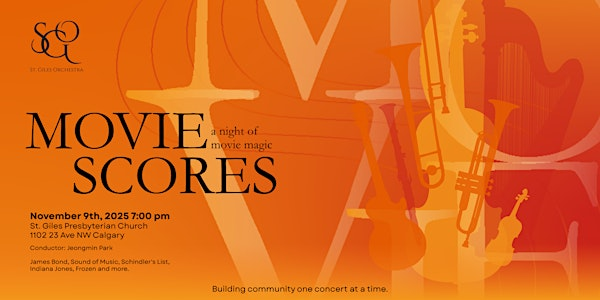 St. Giles Orchestra presents a night of movie magic | St. Giles Presbyterian Church in Calgary