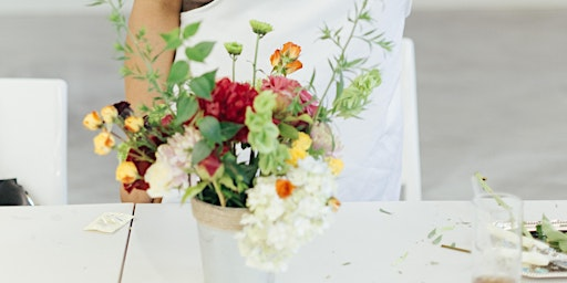 Flower Power: A Galentine's Day Flower-Arranging Workshop | Distillery of Modern Art