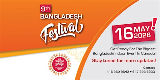 9th Bangladesh Festival 2026 | Toronto International Pavilion
