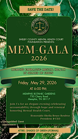 MEM-GALA 2026 (Memphis Embracing Mental Health In Shades of Green) | Memphis Botanic Garden