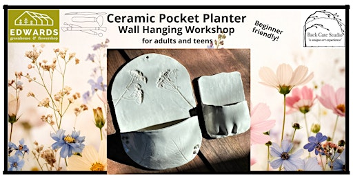 Ceramic Planter Wall Hanging Wkshop @ Edward's Greenhouse-Adults/Teens | Edwards Greenhouse & Flowershop