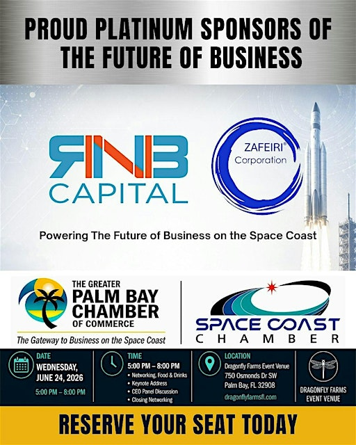 The Future of Business on the Space Coast | Dragonfly Farms Wedding and Event Venue