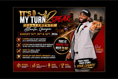 It's My Turn 2 Speak Conference | Moving in the Spirit