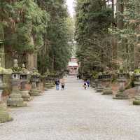 北口本宮冨士浅間神社の表参道