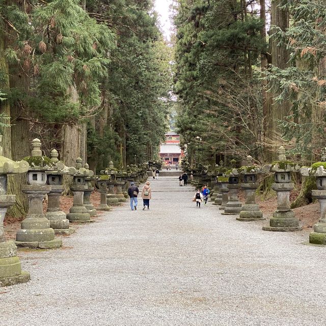 北口本宮冨士浅間神社の表参道