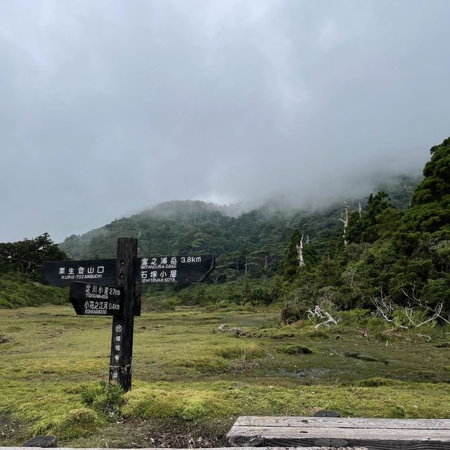 屋久島の名山　黒味岳