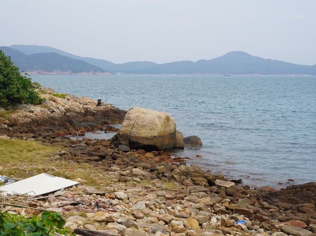仍保留純樸漁村風味的滘西洲
