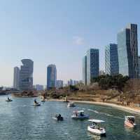 겨울이지만 걷고싶을 때, 송도 센트럴파크