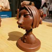 等了很久才搶到位置的Pixar 展覽！