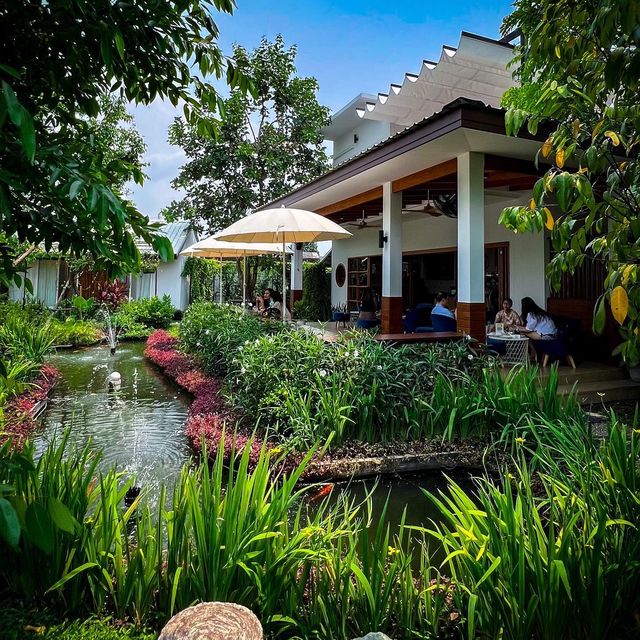 ร้านอาหารและคาเฟ่ในสวน พัทยา