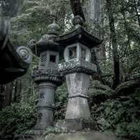 山奥にぽつりと存在する隠れた神社