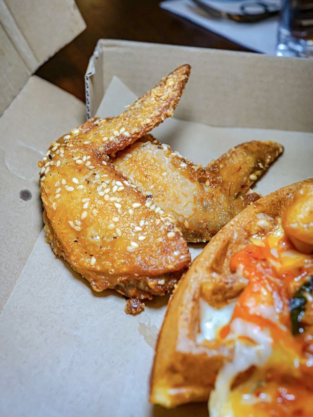 前有線體記加持,窩夫pizza你要試 前有線體記加持,窩夫pizza你要試