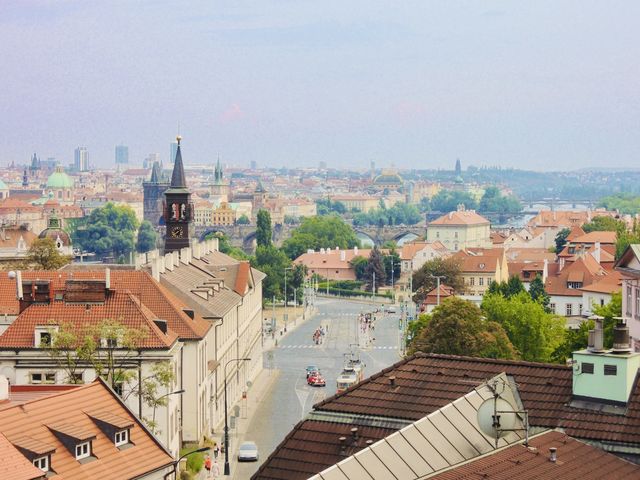 高空眺望布拉格之春