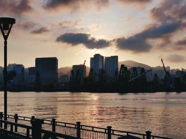海心亭睇日落 海心亭睇日落