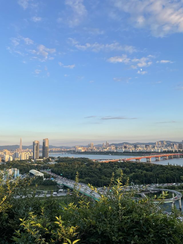 응봉산에서 하는 서울 구경🍃