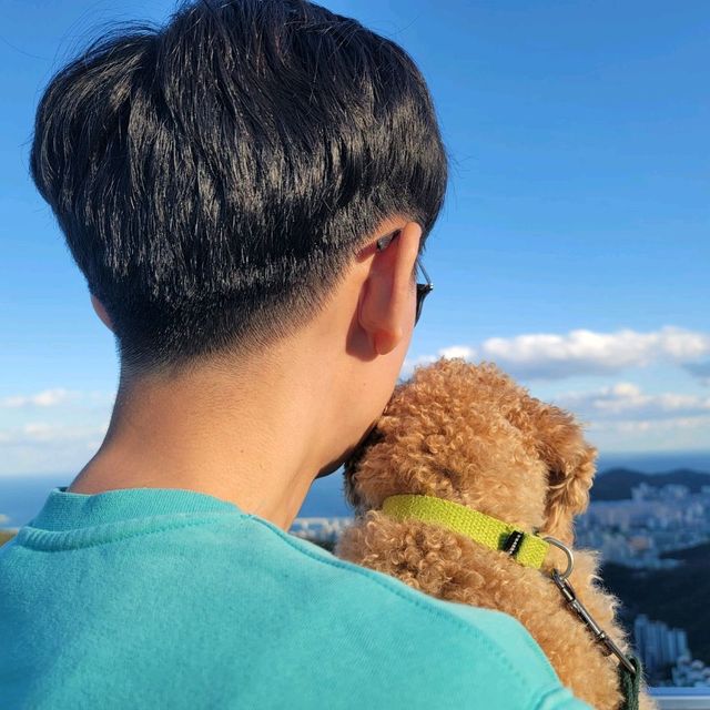부산을 한눈에 담을 수 있는 황령산 전망대