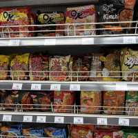 Local snacks, noodles, cartoon items@Lotus 