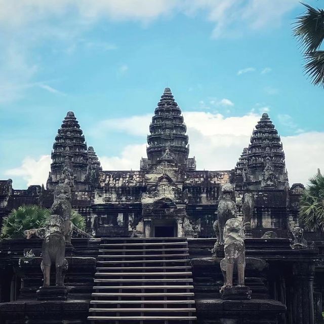Amazing Angkor Wat no queues for pictures