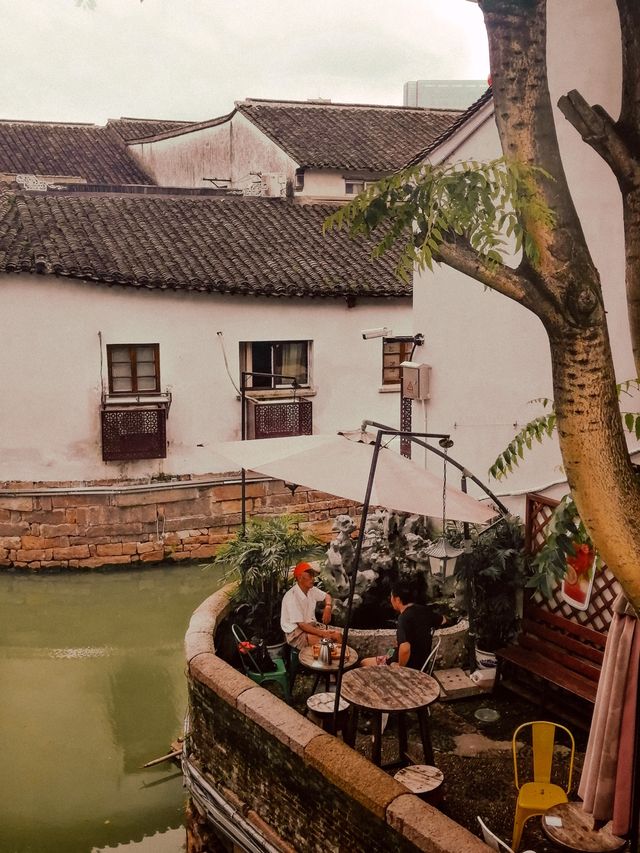 Picturesque Canal Street in Suzhou 🛶