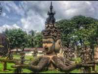 Buddha Park in Vientiane 