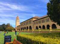 The wind of freedom always blows: Stanford University, the world-renowned immersive playground for children of prestigious schools.