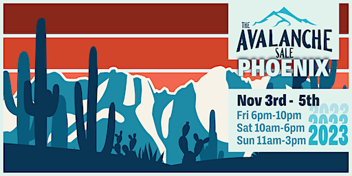 2023 The Avalanche Sale Phoenix, Ski & Snowboard Swap, Nov 3 - 5 (Phoenix) | Phoenix Convention Center