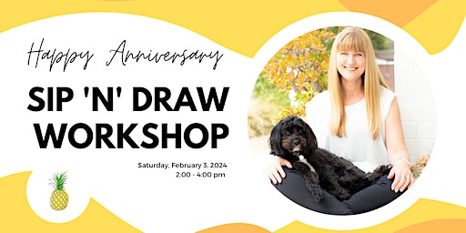 FREE “Sip ‘n’ Draw” Art Therapy Workshop | Pineapple Hotel in the Park Bar