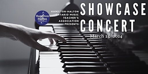 Hamilton-Halton ORMTA Showcase | St. Matthew's Anglican Church, 126 Plains Rd E, Burlington, ON L7T 2C3, Canada