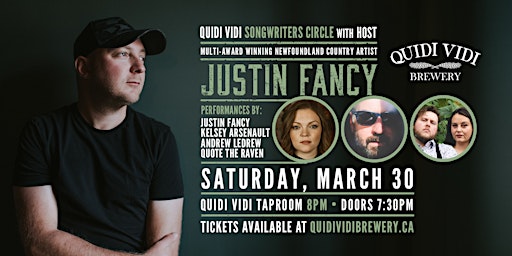 QV Songwriters Circle | Quidi Vidi Brewing Company