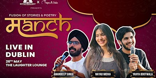 Manch - Fusion of Poetry & Stories | Laughter Lounge
