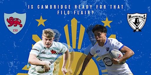 CURUFC vs Philippines Maharlikans | Cambridge University Rugby Union Football Club
