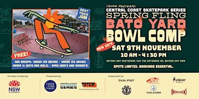 SPRING FLING- Central Coast Skatepark Series: Bato Yard Bowl COMP | Bato Yard Skate Park