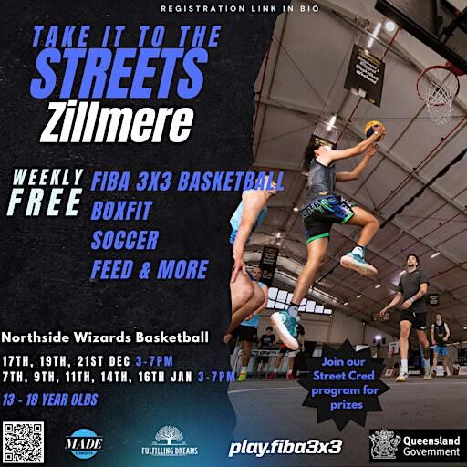 Take it to the Streets Program| Zillmere | Northside Wizards Basketball