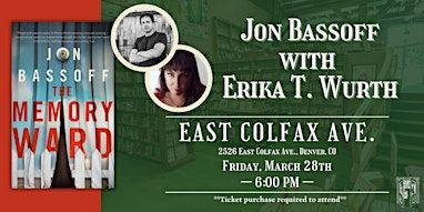 Jon Bassoff and Erika T. Wurth Live at Tattered Cover Colfax | Tattered Cover Colfax