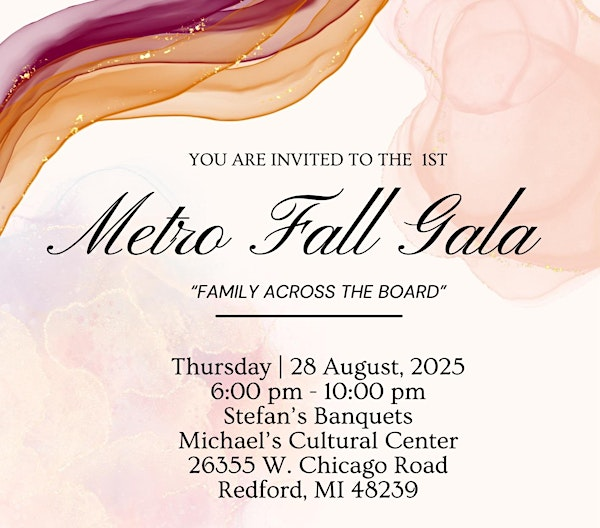 Metro Fall Gala 2025 | 26355 Chicago West
