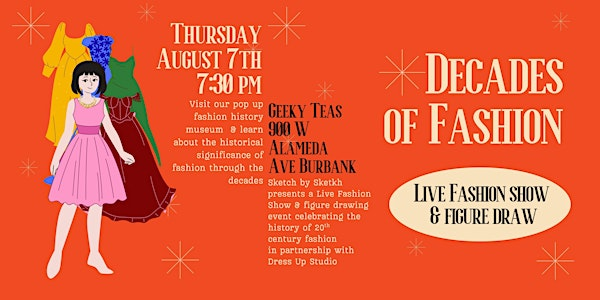 Decades of Fashion | Geeky Teas & Games