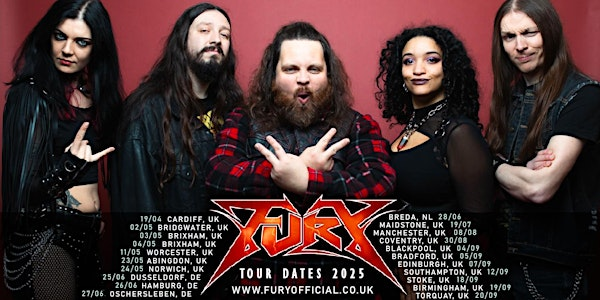Fury @ The Billesley Rock Club, Birmingham, UK | Billesley Rock Club
